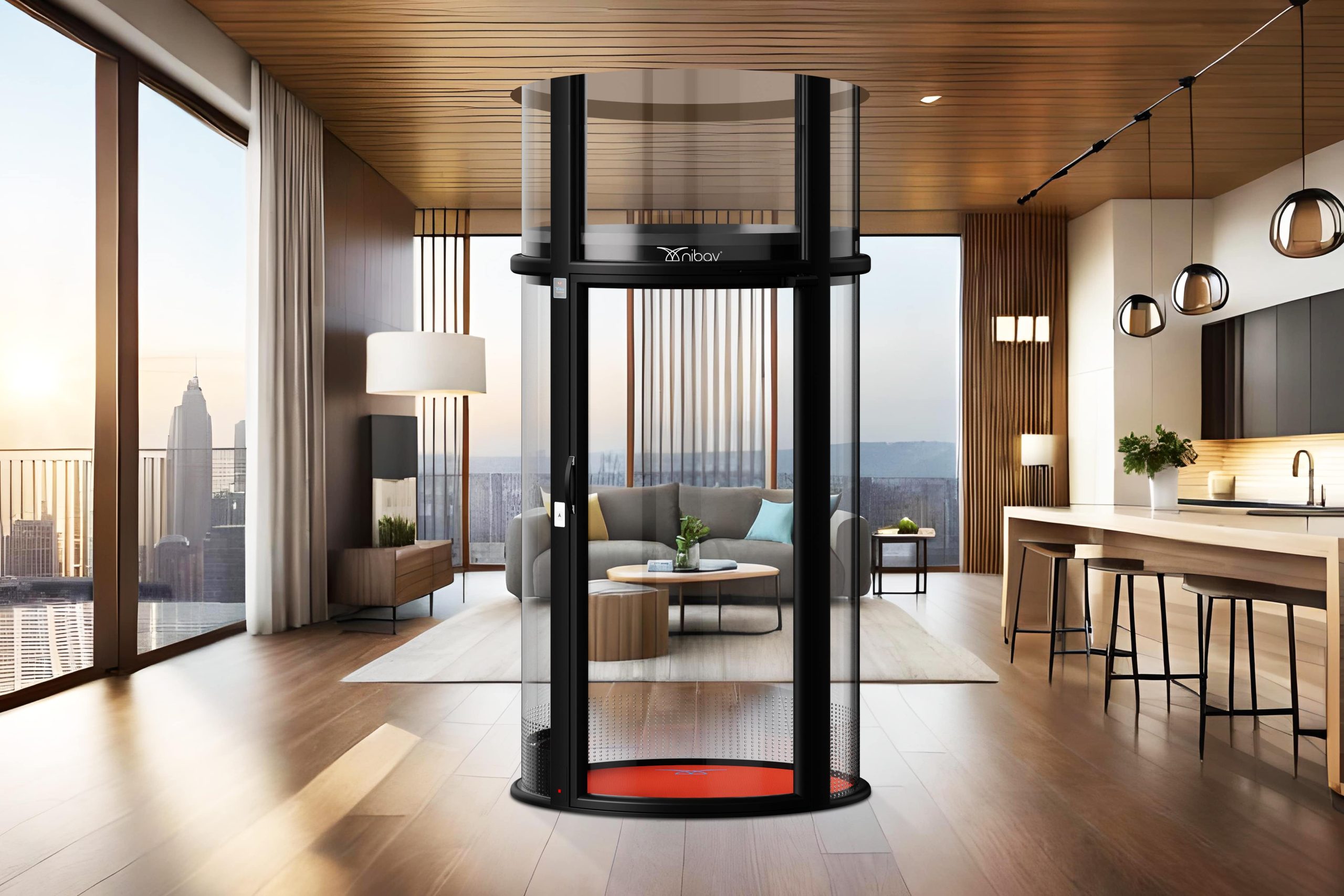 Residential vacuum elevator